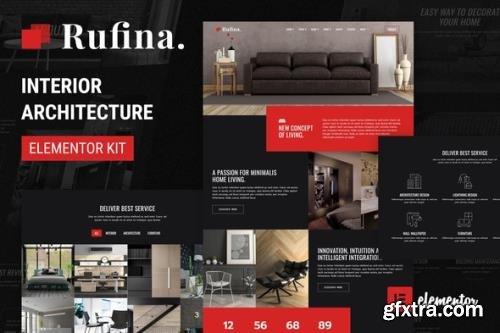 ThemeForest - Rufina v1.0.0 - Interior Architecture Elementor Template Kit - 30527875