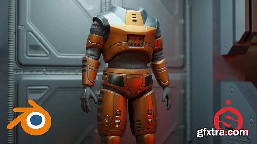 Sci-fi Armor with Blender and Substance Painter