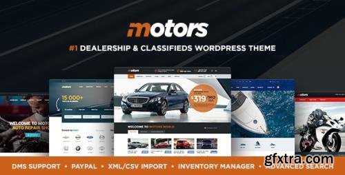 ThemeForest - Motors v4.9.9 - Car Dealer, Rental & Classifieds WordPress theme - 13987211 - NULLED