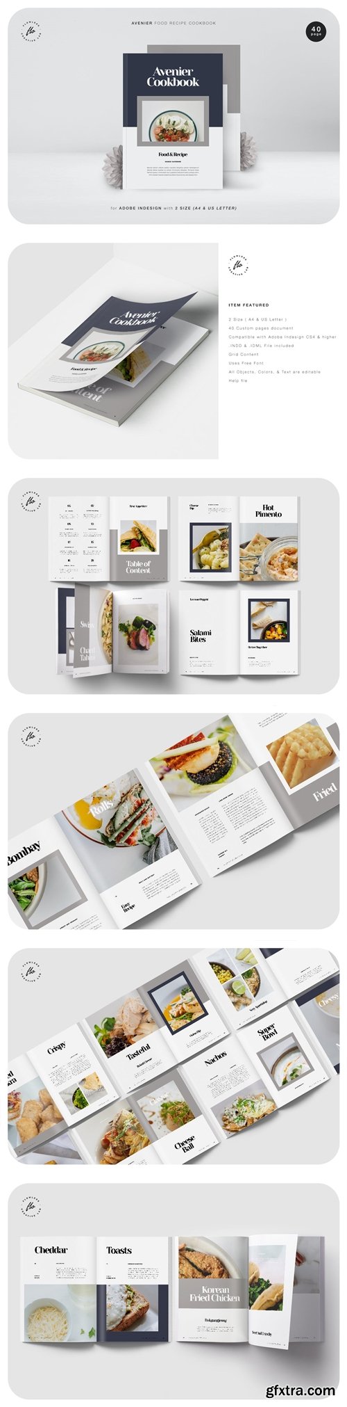 Avenier Food Recipe Cookbook