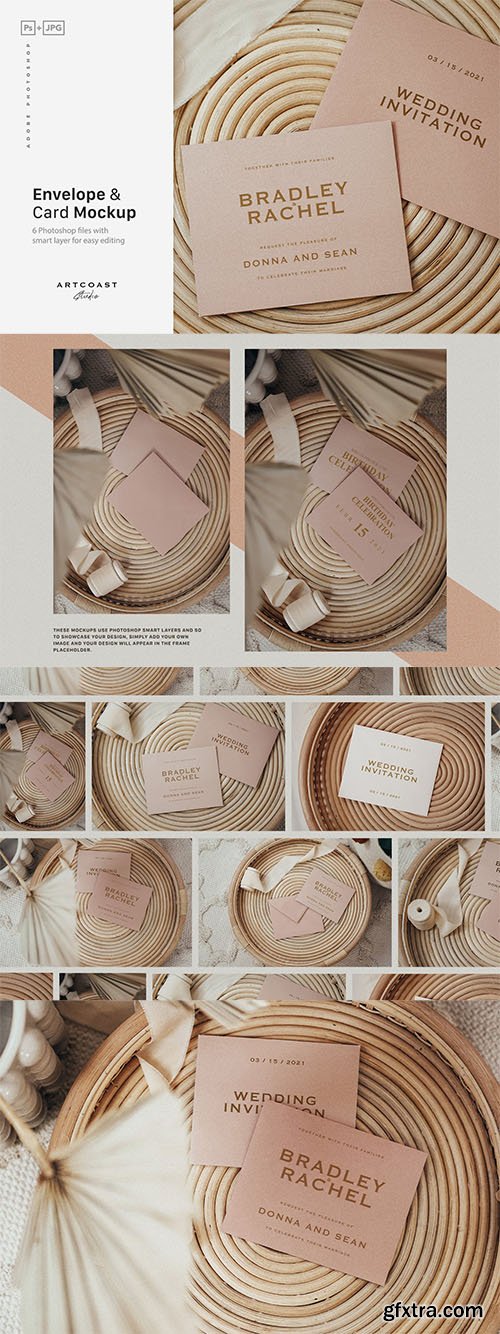 Envelope & Cards Mockup Envelope & Cards Mockup