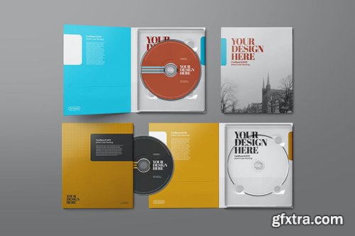 DVD Cardboard Mockup Jewel Case DVD Cardboard Mockup Jewel Case