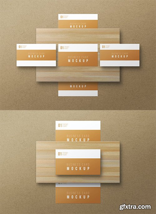 Business Card Mockup - Vol 09
