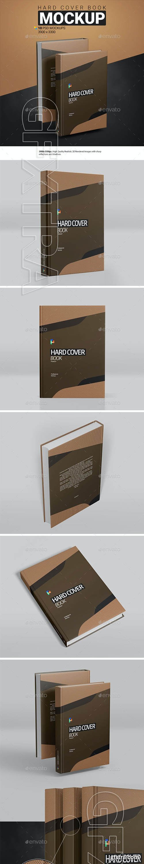 GraphicRiver - Hard Cover Book Mockup 30353249 GraphicRiver - Hard Cover Book Mockup 30353249