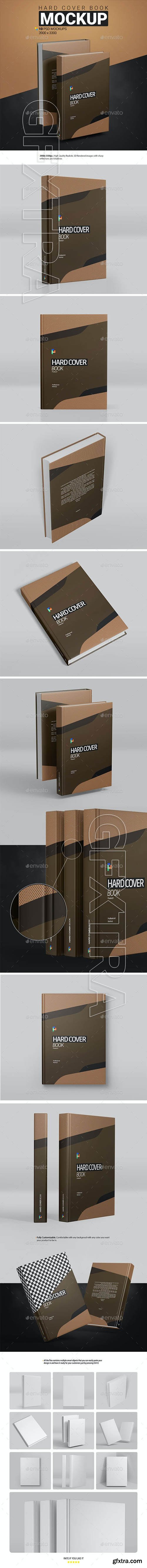 GraphicRiver - Hard Cover Book Mockup 30353249 GraphicRiver - Hard Cover Book Mockup 30353249