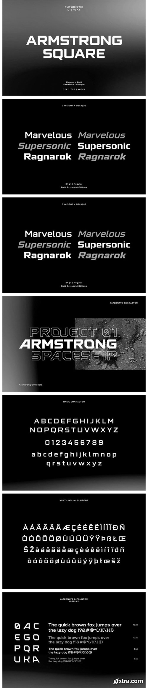 Armstrong Square Font