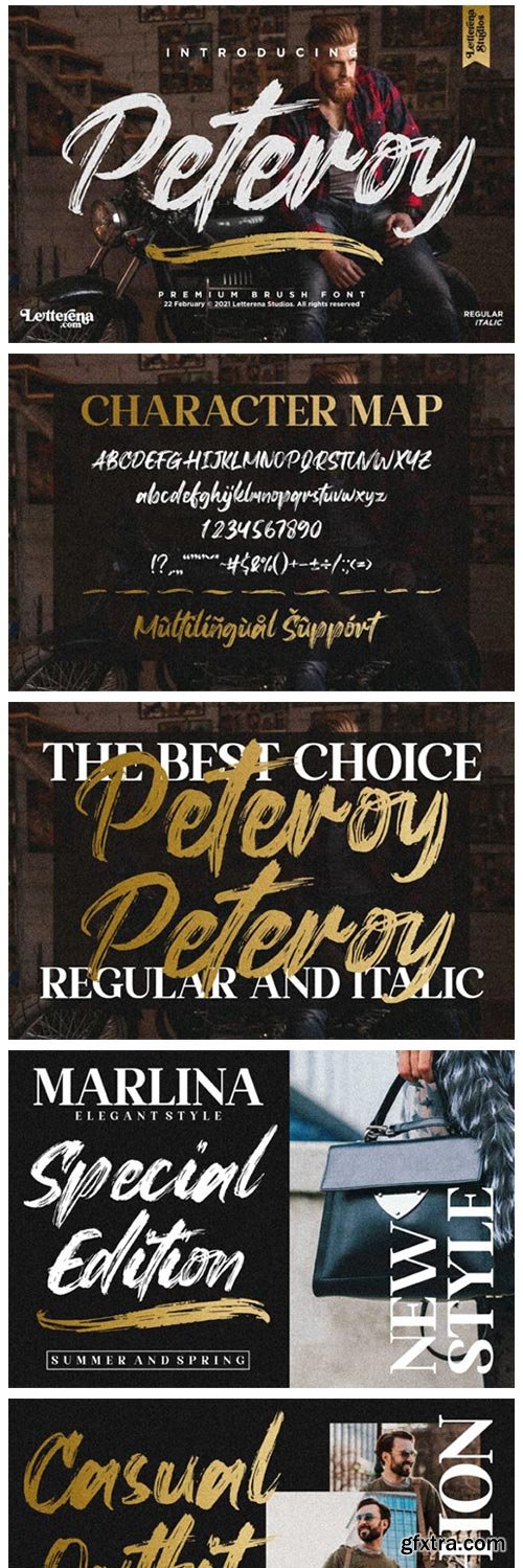 Peteroy Font