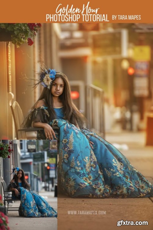 Golden Hour - Painterly Photoshop Tutorial TUTORIAL ONLY - Fine Art Tutorial by Tara Mapes