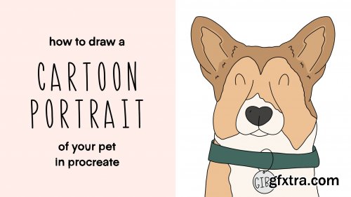  How To Draw a Cartoon Portrait of Your Pet In Procreate