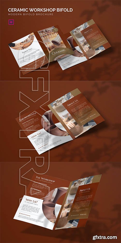 Ceramic Workshop - Bifold Brochure