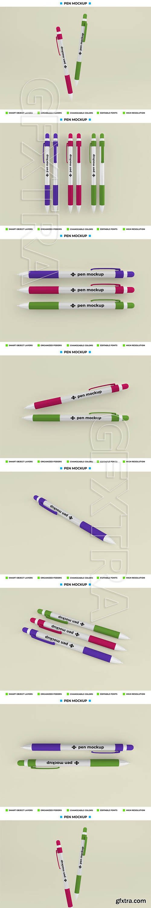 Pen mockup