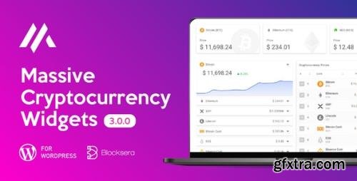CodeCanyon - Massive Cryptocurrency Widgets v3.1.8 - Crypto Plugin - 22093978 CodeCanyon - Massive Cryptocurrency Widgets v3.1.8 - Crypto Plugin - 22093978