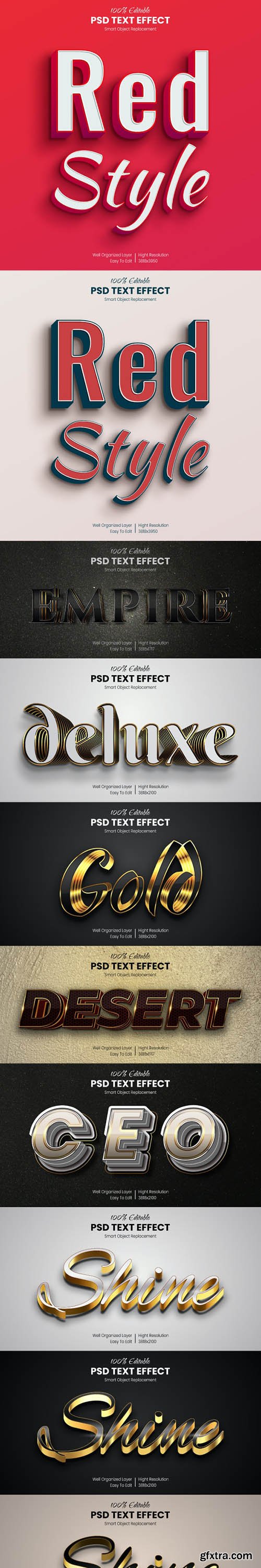 GraphicRiver - 13 Photoshop Text Effects - Luxury Styles 30702118