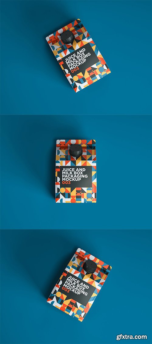 Juice And Milk Box Packaging Mockup 003 Juice And Milk Box Packaging Mockup 003