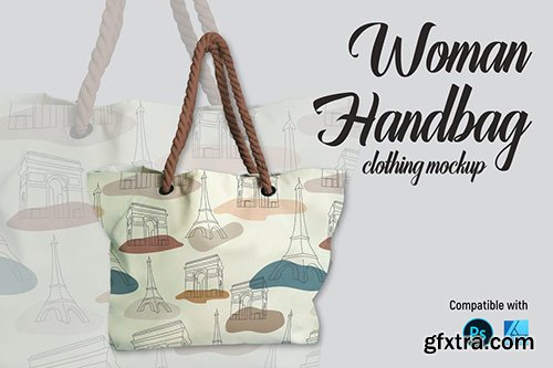 Woman Handbag | Mockup Woman Handbag | Mockup