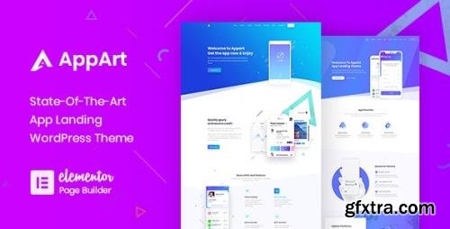 ThemeForest - AppArt v3.0 - Creative WordPress Theme For Apps Saas - 21915180