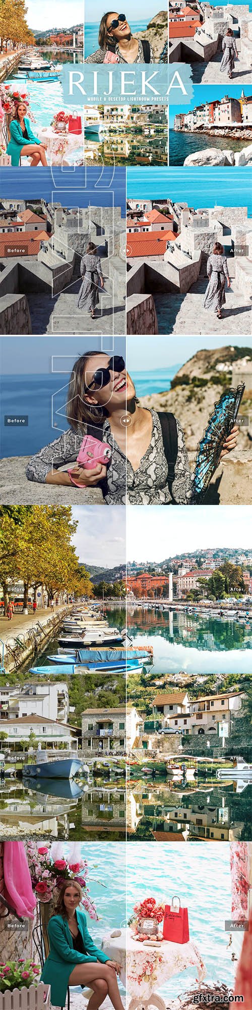 Rijeka Mobile & Desktop Lightroom Presets