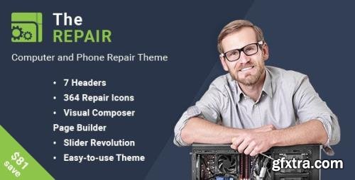 ThemeForest - The Repair v2.9.4 - Computer and Electronic WordPress Theme - 18200881