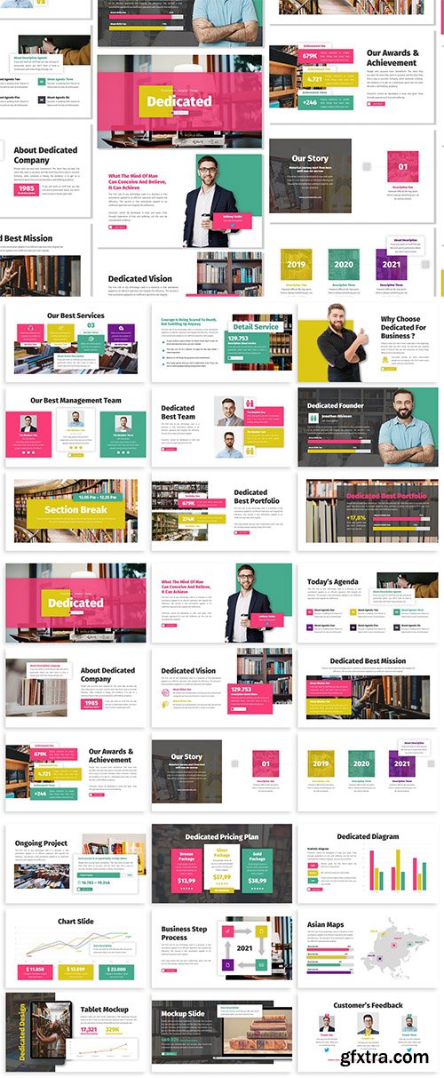 Dedicated - Business Template Prensentation Dedicated - Business Template Prensentation