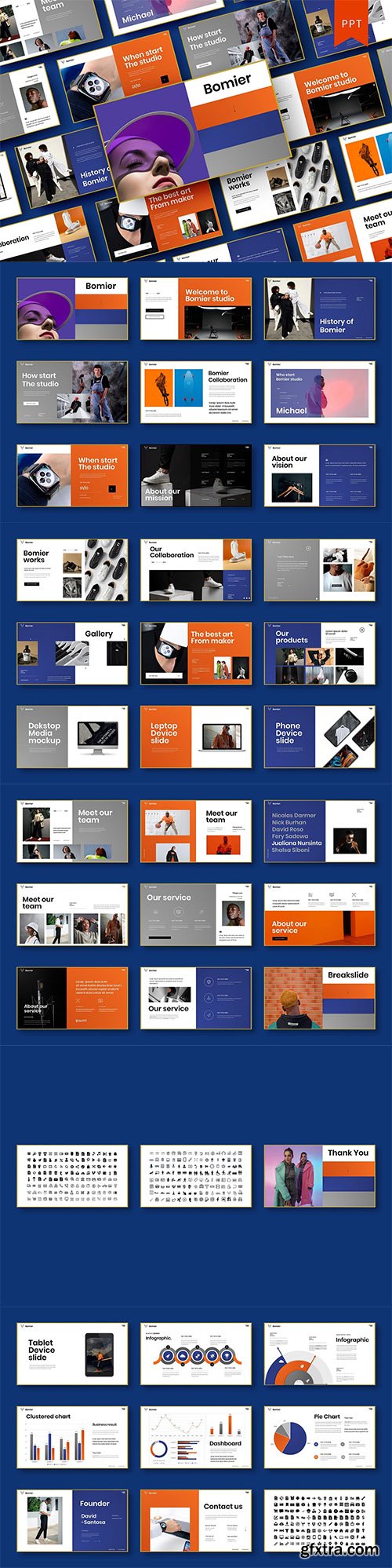 Bomier – Business PowerPoint Template