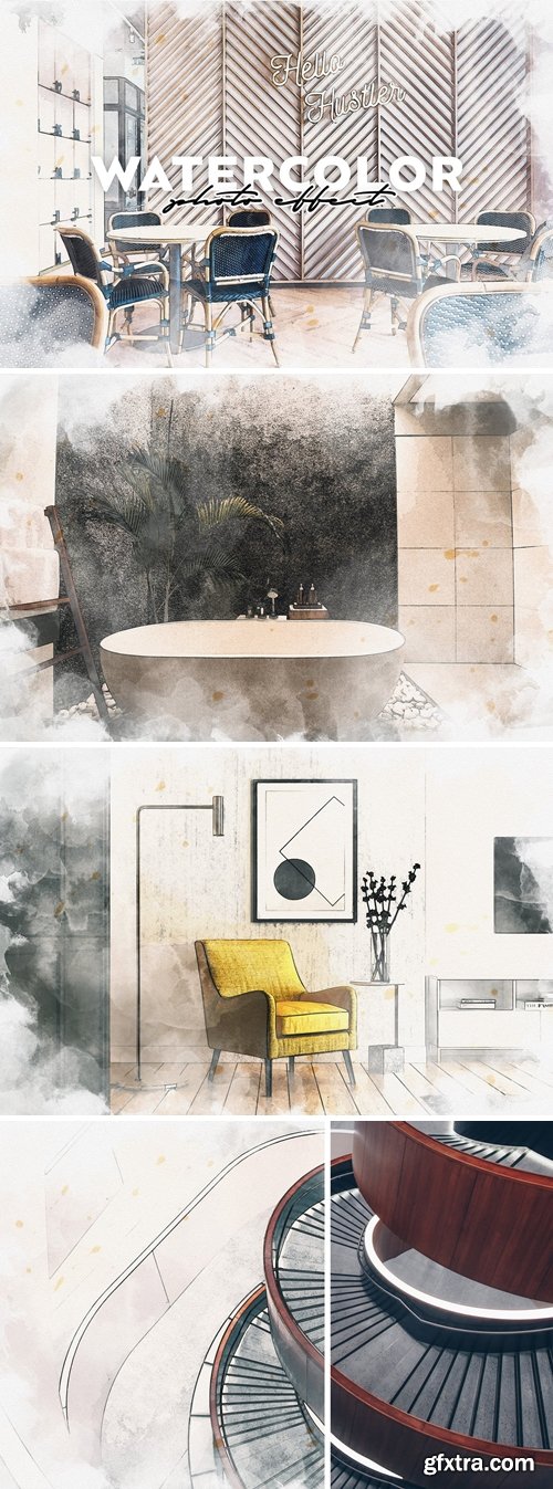 Watercolor Photoshop Effect