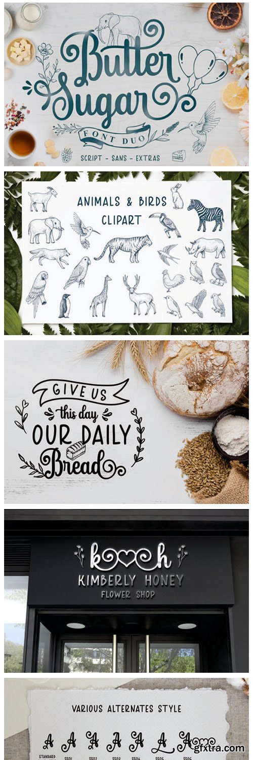 Butter Sugar Font Butter Sugar Font