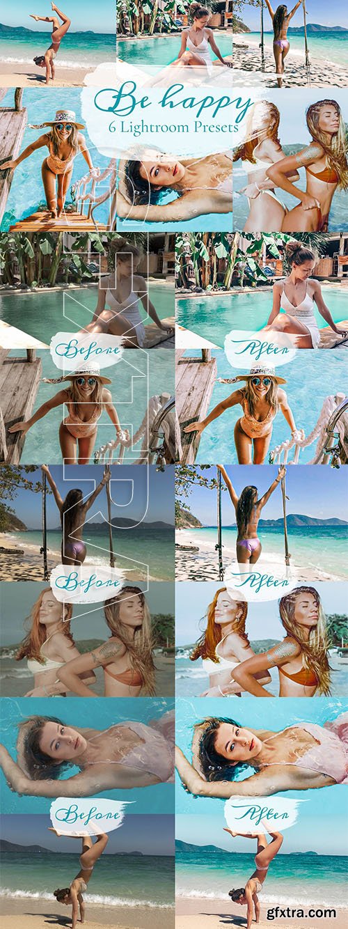 CreativeMarket - Be Happy - Lightroom Preset Pack 5894281