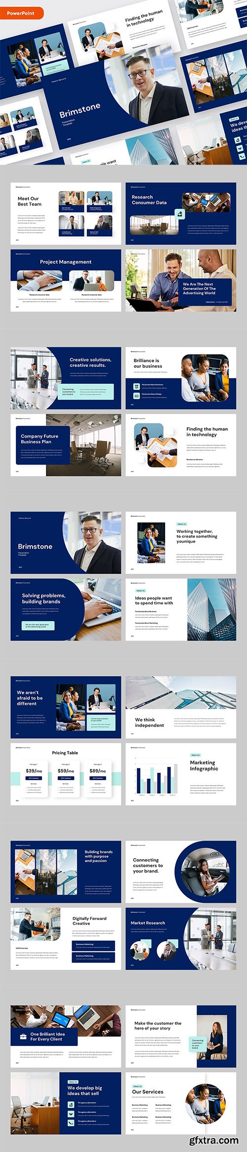 Business Pitch Deck PowerPoint, Keynote and Google Slides Template