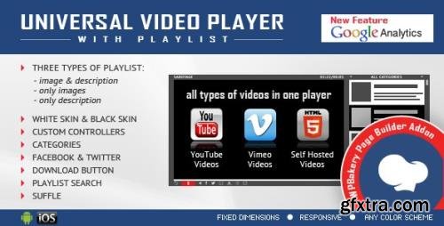 CodeCanyon - Visual Composer Addon - Universal Video Player for WPBakery Page Builder v2.6 - 12288147 CodeCanyon - Visual Composer Addon - Universal Video Player for WPBakery Page Builder v2.6 - 12288147