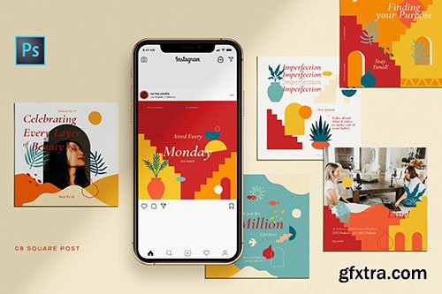 Mediterranean Instagram Post 