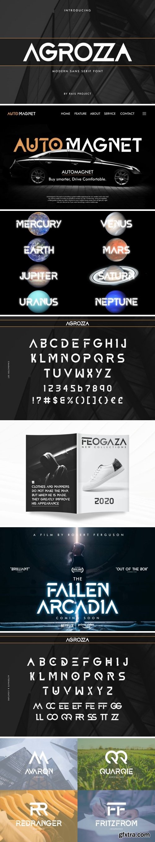 Agrozza Font