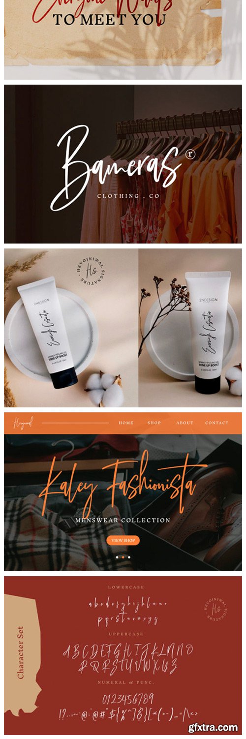 Hevojniwal Signature Font