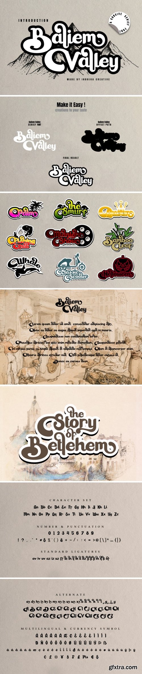 Baliem Valley Font