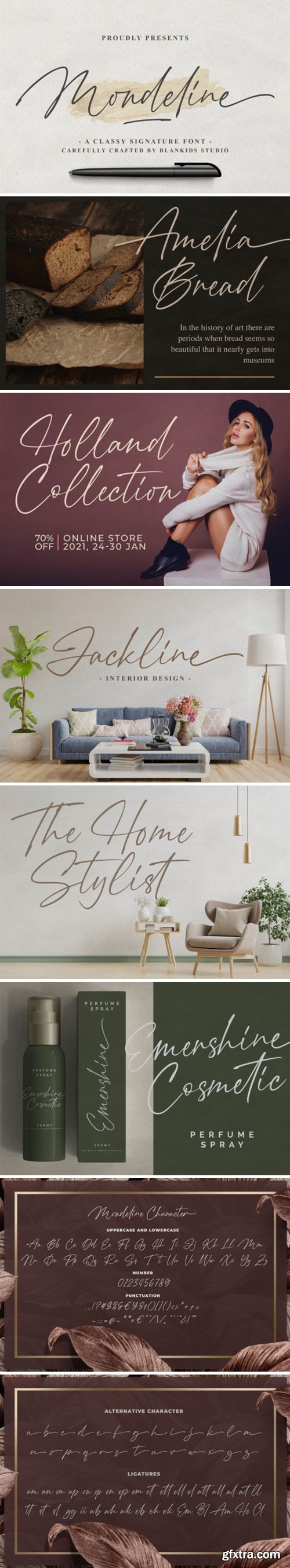 Mondeline Font