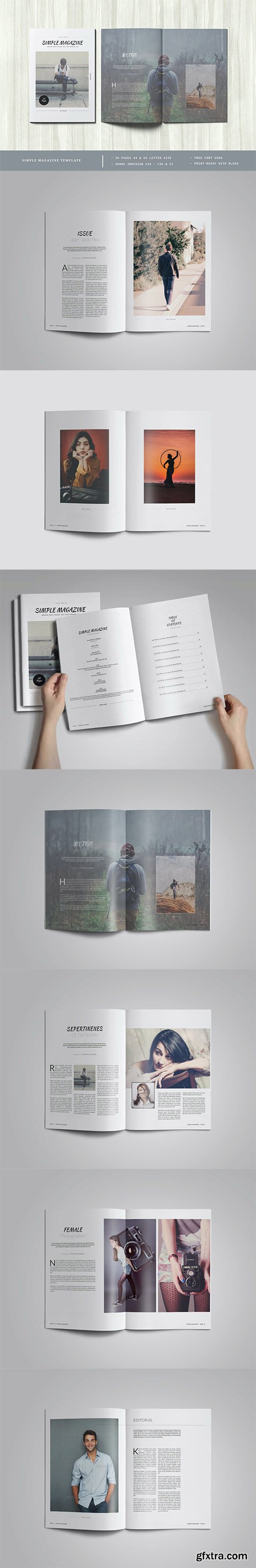 Simple Magazine Template
