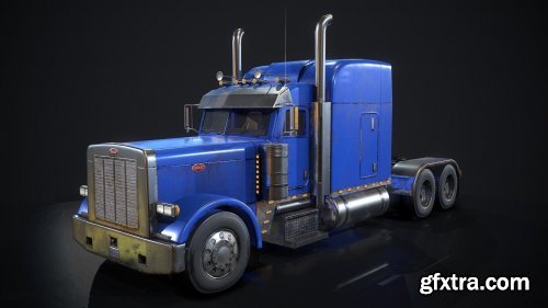 Cgtrader - American Peterbilt Truck