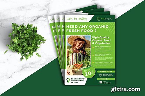 fressh food / Farmer Flyer Template vol-01 fressh food / Farmer Flyer Template vol-01