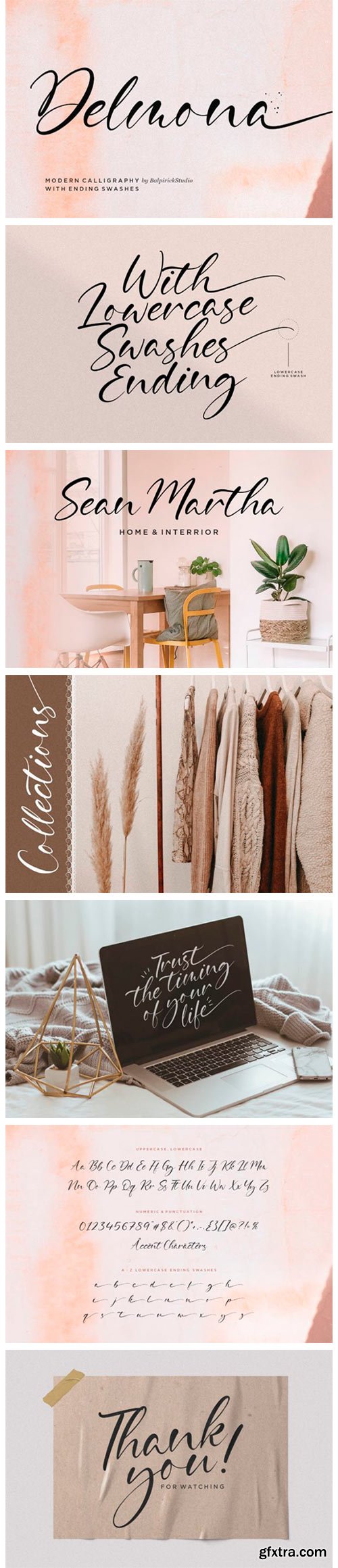 Delmona Font Delmona Font