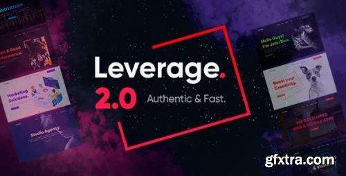 ThemeForest - Leverage v2.0.7 - Creative Agency & Portfolio WordPress Theme - 26643749