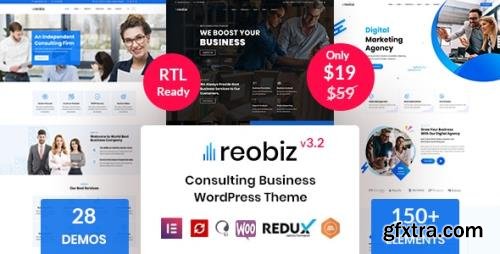 ThemeForest - Reobiz v4.1 - Consulting Business WordPress Theme - 26702860