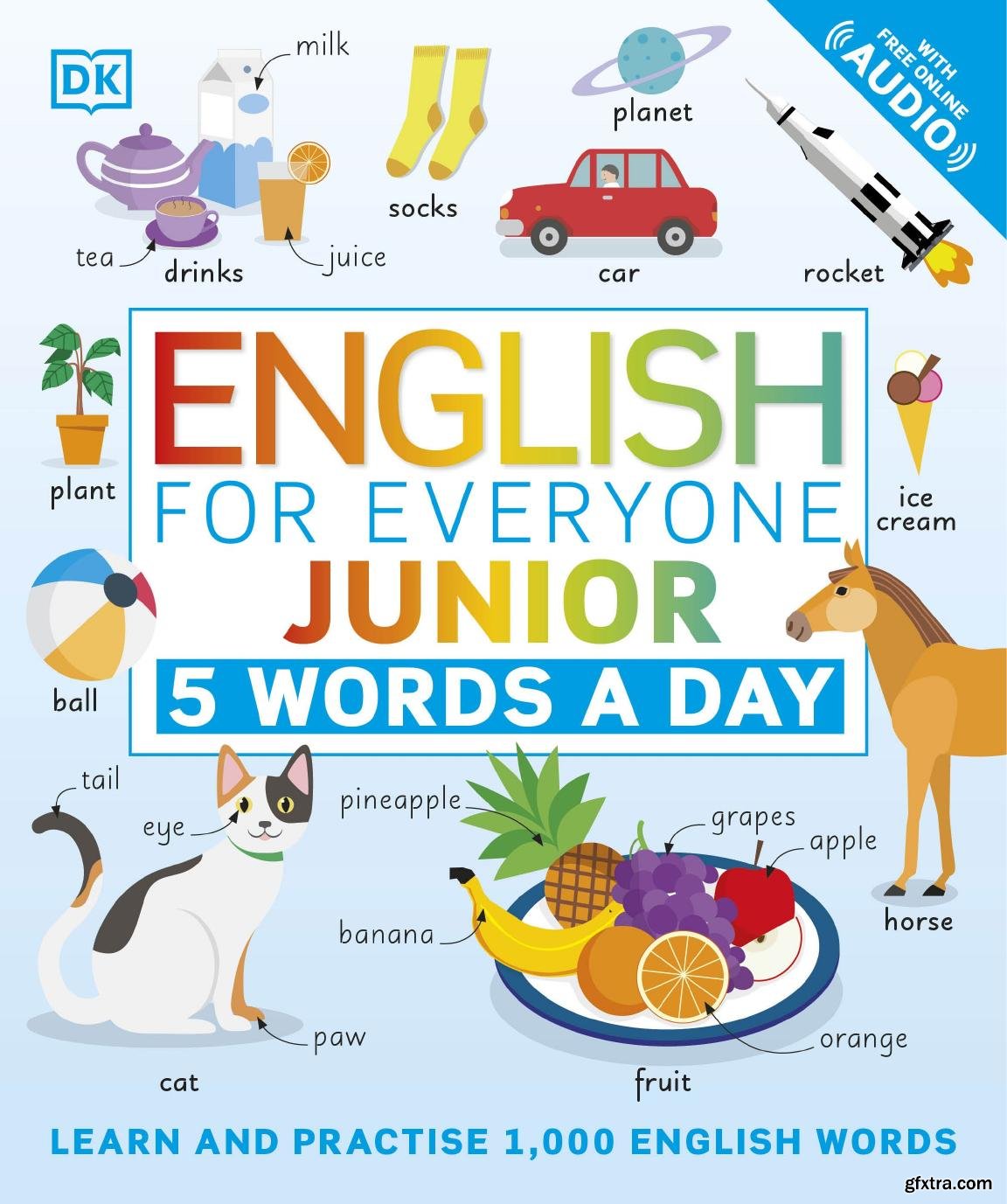 English for Everyone Junior 5 Words a Day: Learn and Practise 1,000
