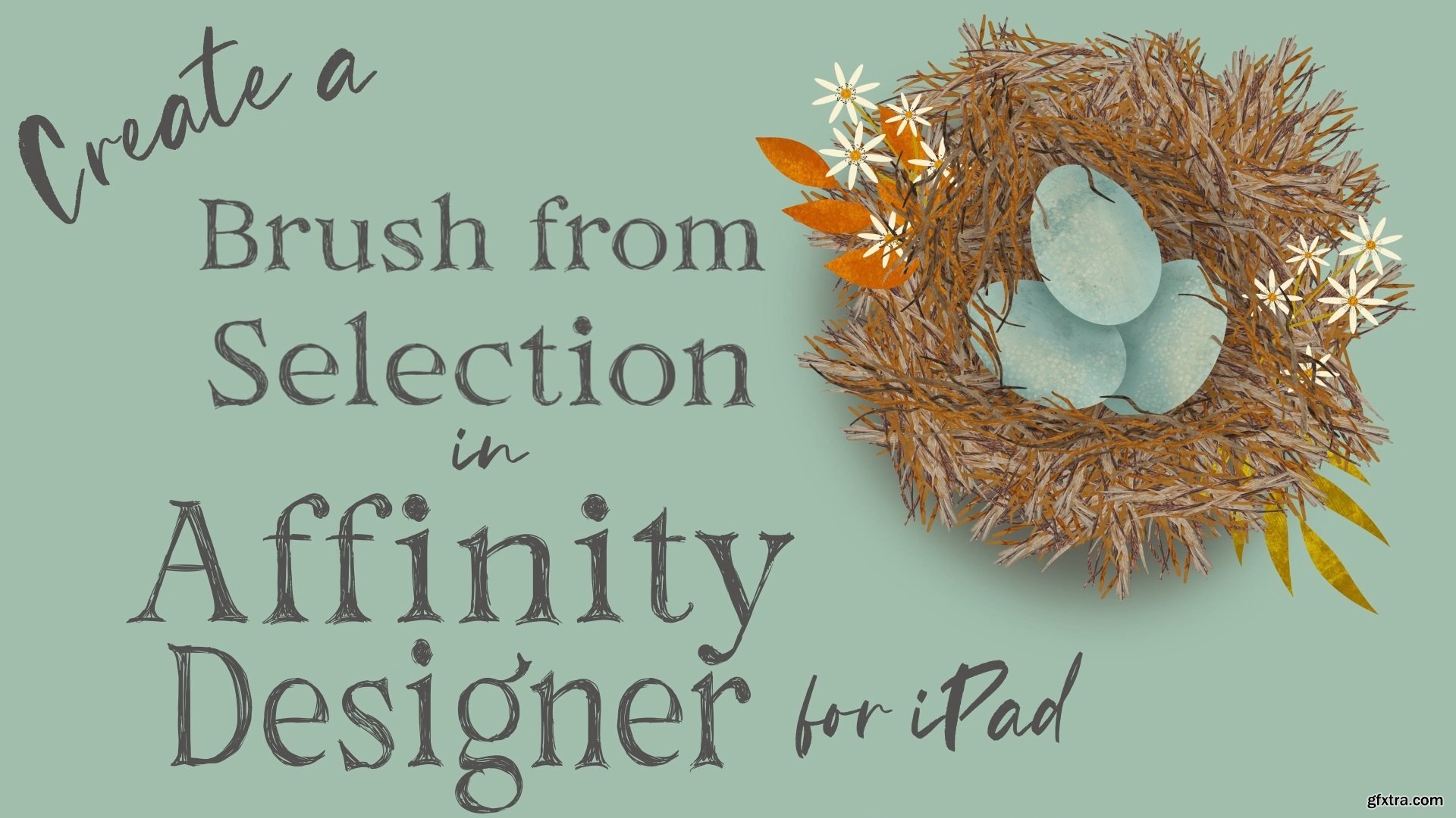 Create A Brush From Selection In Affinity Designer For IPad Creating 