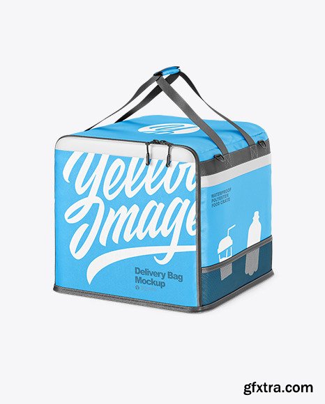 Polyester Delivery Bag Mockup 79256