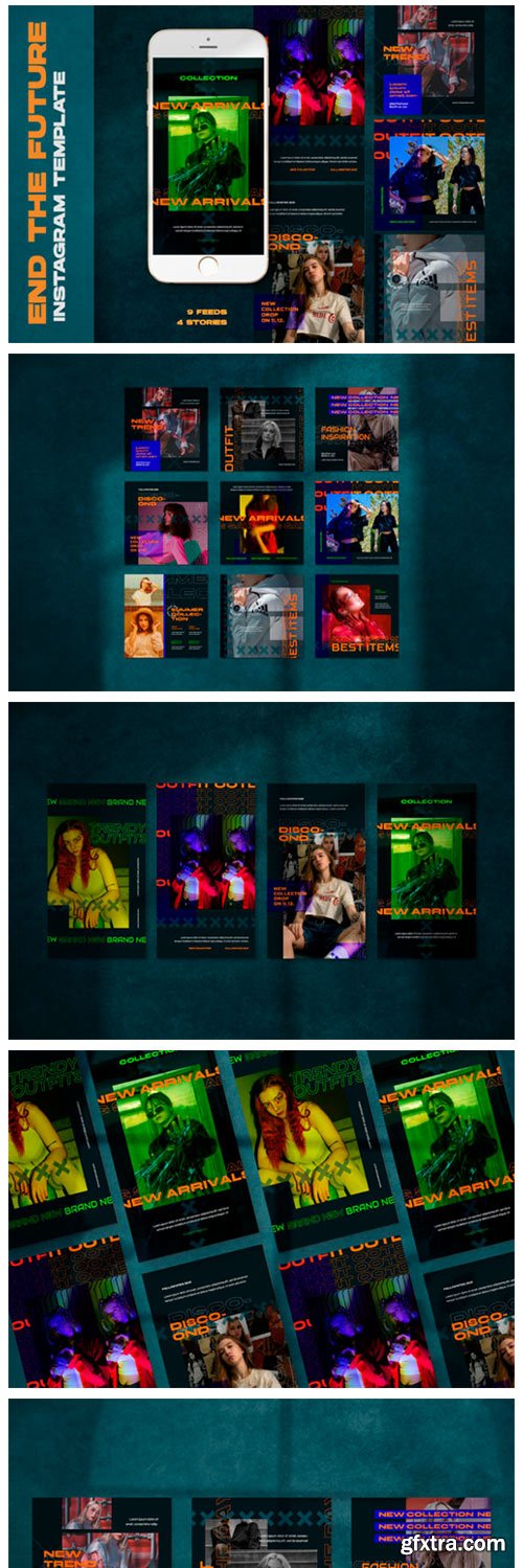 End the Future Instagram Templates 7957226