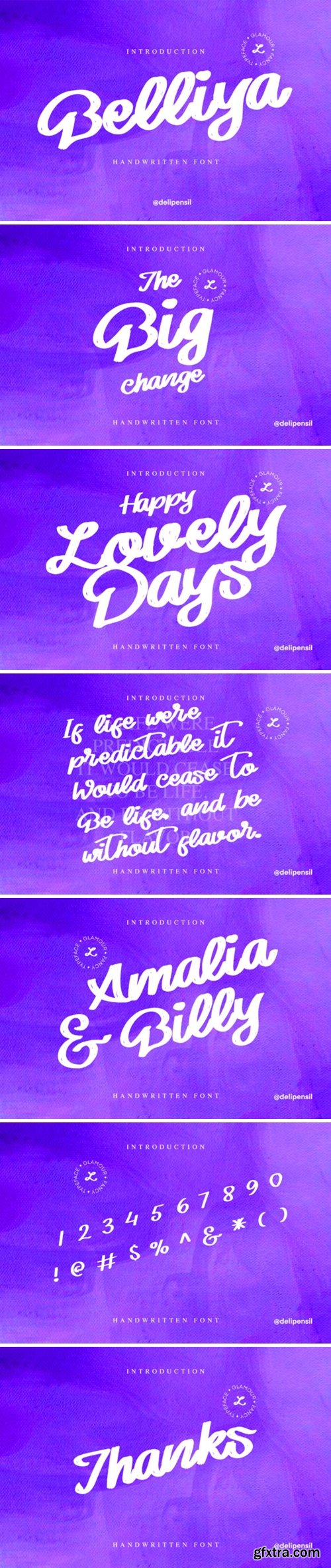 Belliya Font