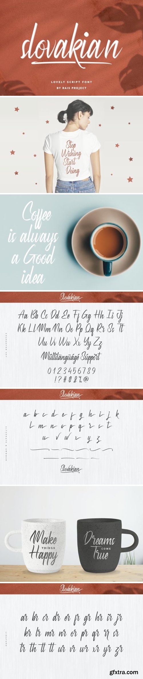 Slovakian Font