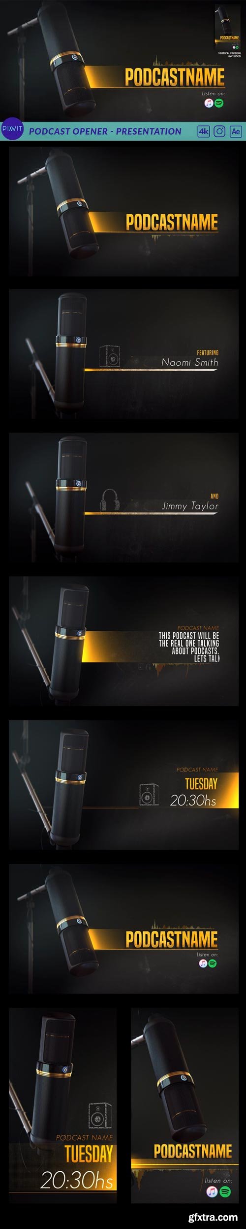 Videohive - Podcast Opener - Presentation - 31104537 Videohive - Podcast Opener - Presentation - 31104537