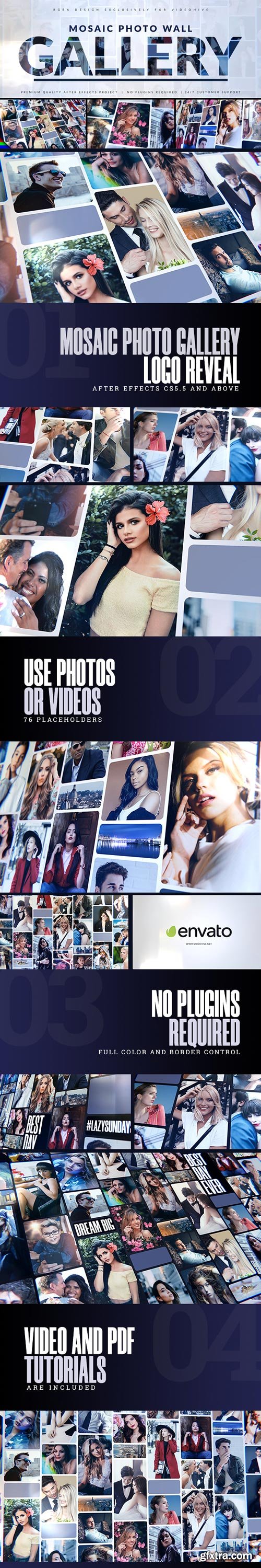 Videohive - Mosaic Photo Gallery Videohive - Mosaic Photo Gallery