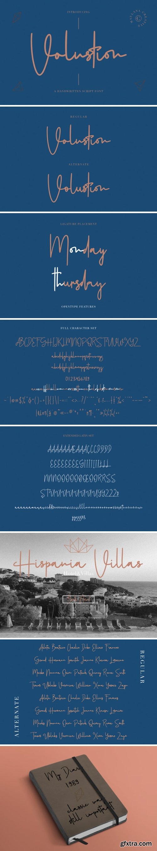 Volustion Font