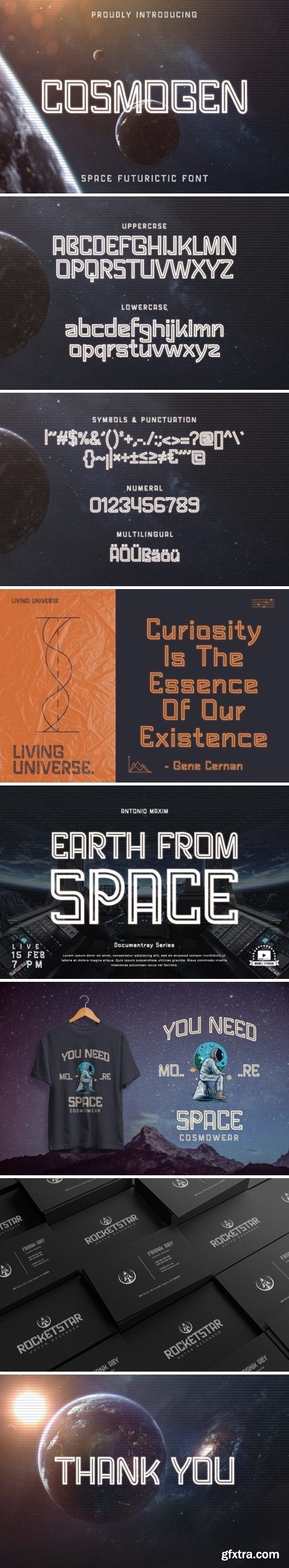 Cosmogen Font